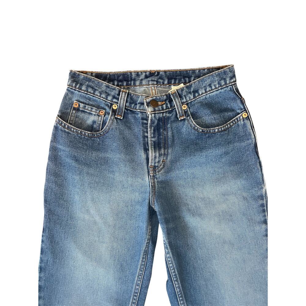 Vintage Jordache Size 3/4 Ankle Flare Jeans Women's Y2K - Picture 2 of 7